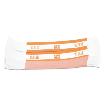 Pap-R Products Currency Straps, Orange, $50 In Dollar Bills, 1000 Bands-pack freeshipping - TVN Wholesale